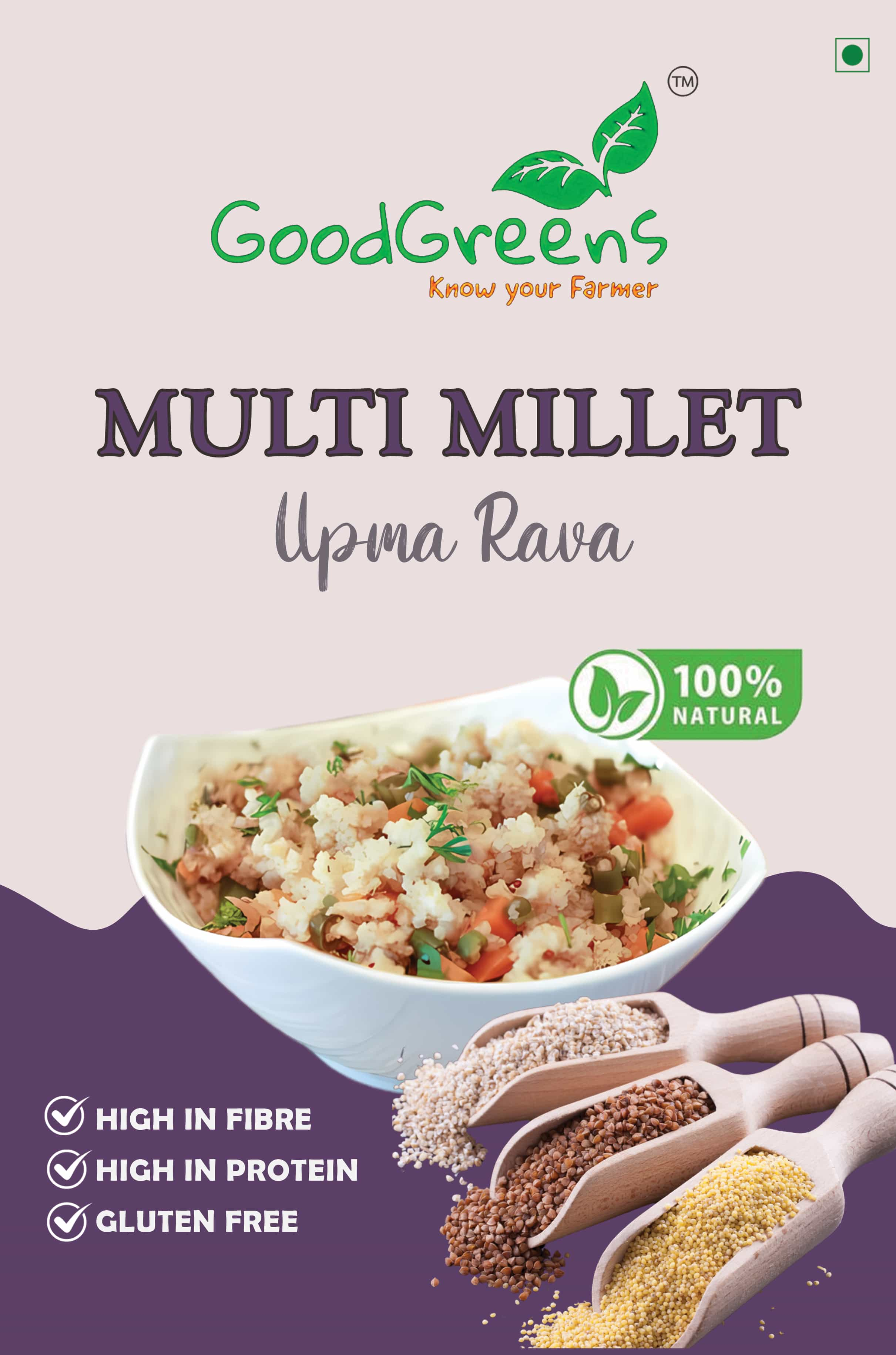 Multi Millet Upma Rava